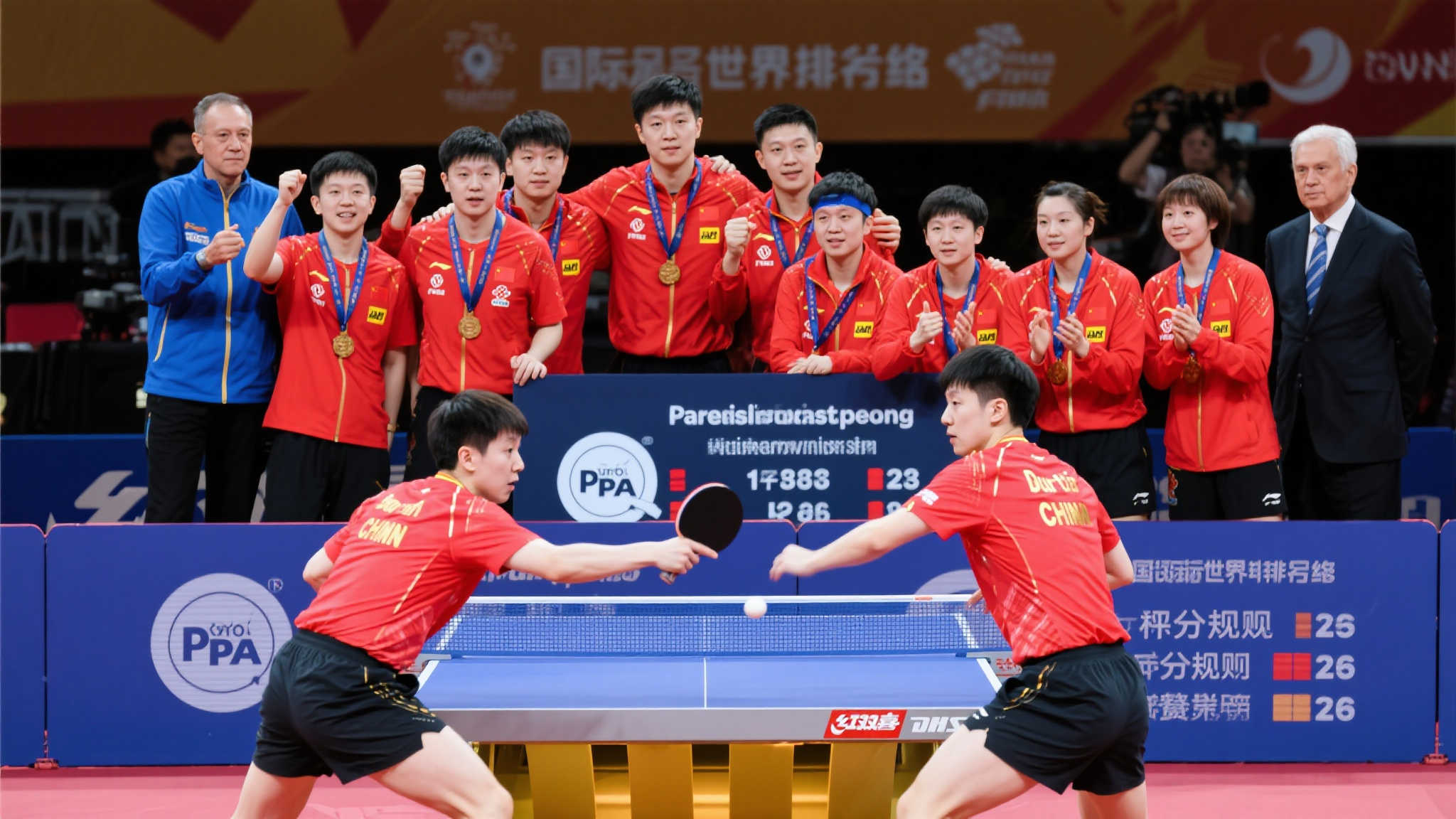 世界乒坛新王诞生！林诗栋、孙颖莎荣登男女单打榜首